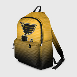 Рюкзак Сент Луис Блюз - желтый градиент, цвет: 3D-принт