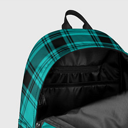 Рюкзак Checkered blue, цвет: 3D-принт — фото 2