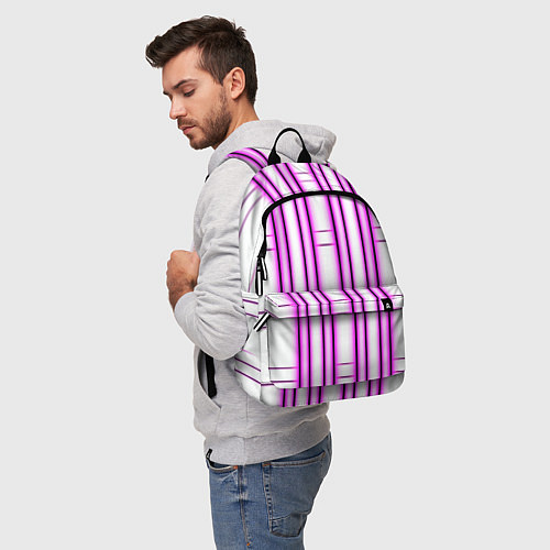 Рюкзак Neon pink / 3D-принт – фото 5
