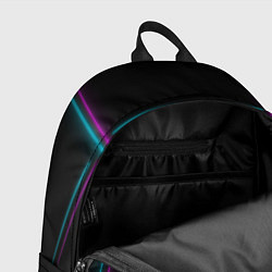 Рюкзак Neon pink light blue, цвет: 3D-принт — фото 2