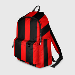 Рюкзак Color black red lines, цвет: 3D-принт