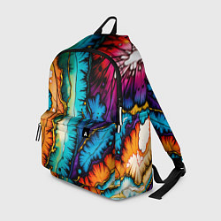 Рюкзак Разноцветный узор, цвет: 3D-принт