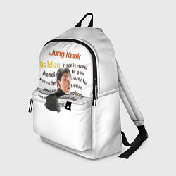Рюкзак Чонгук - BTS, цвет: 3D-принт