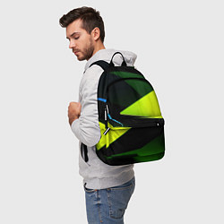Рюкзак Geometric shapes, цвет: 3D-принт — фото 2