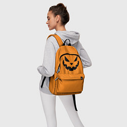 Рюкзак Тыква рожица на Хэллоуин, цвет: 3D-принт — фото 2