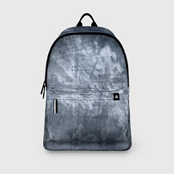 Рюкзак Абстракция - gray-blue, цвет: 3D-принт — фото 2