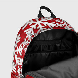 Рюкзак Снежинки, цвет: 3D-принт — фото 2