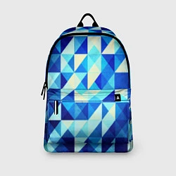Рюкзак Синяя геометрия, цвет: 3D-принт — фото 2