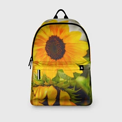 Рюкзак Подсолнухи, цвет: 3D-принт — фото 2