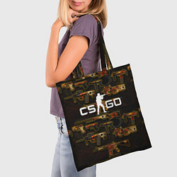 Сумка-шопер Counter-Strike Global Offensive, цвет: 3D-принт — фото 2