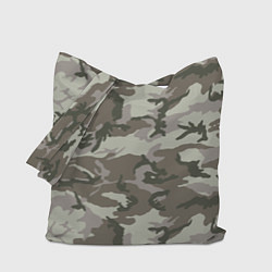 Сумка-шоппер Камуфляж лесной летний