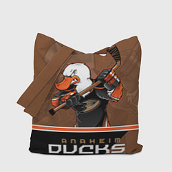 Сумка-шопер Anaheim Ducks, цвет: 3D-принт