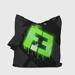 Сумка-шоппер Flipsid3: Black collection