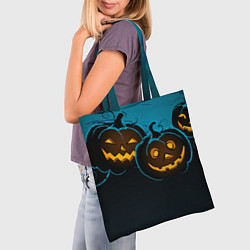 Сумка-шопер Halloween3, цвет: 3D-принт — фото 2