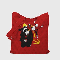 Сумка-шопер Communist Party, цвет: 3D-принт