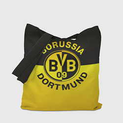 Сумка-шопер Borussia Dortmund FC, цвет: 3D-принт