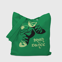 Сумка-шопер Ireland, Irish dance, цвет: 3D-принт