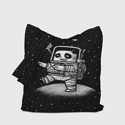 Сумка-шопер Панда лунатик, цвет: 3D-принт