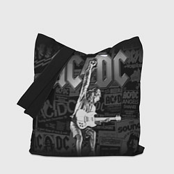 Сумка-шопер AC/DC: Rock You, цвет: 3D-принт