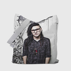 Сумка-шопер Skrillex Boy, цвет: 3D-принт