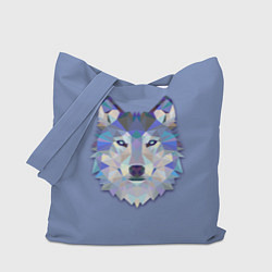 Сумка-шопер Геометрический волк, цвет: 3D-принт