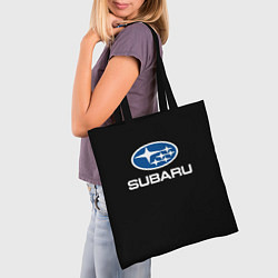 Сумка-шопер Subaru - emblem, цвет: 3D-принт — фото 2