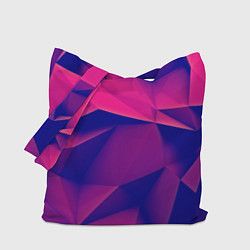 Сумка-шоппер Violet polygon