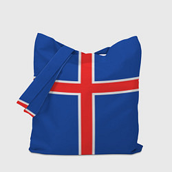 Сумка-шоппер Флаг Исландии