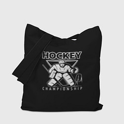 Сумка-шопер Hockey Championship, цвет: 3D-принт