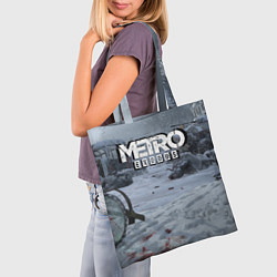 Сумка-шопер Metro Exodus, цвет: 3D-принт — фото 2