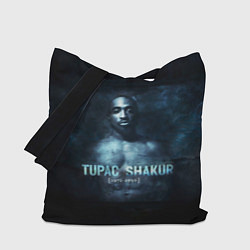 Сумка-шопер Tupac Shakur 1971-1996, цвет: 3D-принт