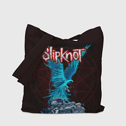Сумка-шопер Орел группа Slipknot, цвет: 3D-принт