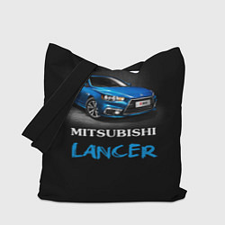 Сумка-шопер Mitsubishi Lancer, цвет: 3D-принт