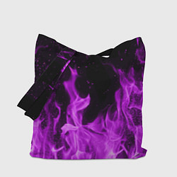 Сумка-шоппер Фиолетовый огонь