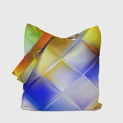 Сумка-шоппер Colorful squares