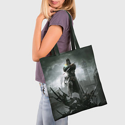 Сумка-шопер Dishonored 2, цвет: 3D-принт — фото 2