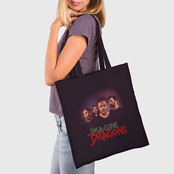 Сумка-шопер Группа Imagine Dragons, цвет: 3D-принт — фото 2
