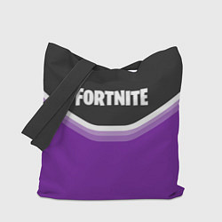Сумка-шопер Fortnite Violet, цвет: 3D-принт