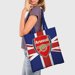 Сумка-шопер FC Arsenal: England, цвет: 3D-принт — фото 2