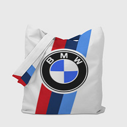 Сумка-шоппер BMW M: White Sport