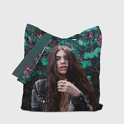 Сумка-шопер Dua Lipa: Floral, цвет: 3D-принт