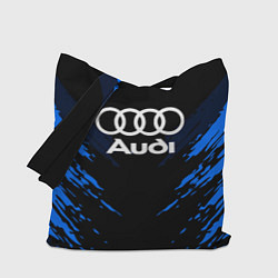 Сумка-шопер Audi: Blue Anger, цвет: 3D-принт
