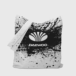 Сумка-шопер Daewoo: Black Spray, цвет: 3D-принт