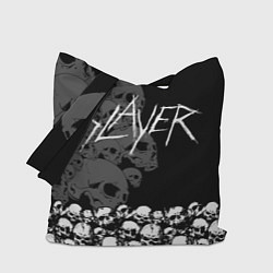 Сумка-шопер Slayer: Dark Skulls, цвет: 3D-принт