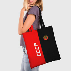 Сумка-шопер СССР: Red Collection, цвет: 3D-принт — фото 2