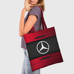 Сумка-шопер Mercedes Benz Sport, цвет: 3D-принт — фото 2