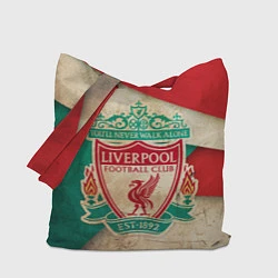 Сумка-шопер FC Liverpool: Old Style, цвет: 3D-принт