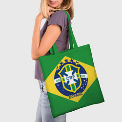 Сумка-шопер CBF Brazil, цвет: 3D-принт — фото 2