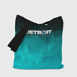 Сумка-шопер Detroit: Become Human, цвет: 3D-принт