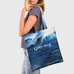 Сумка-шопер God of War: Sea ​​rage, цвет: 3D-принт — фото 2